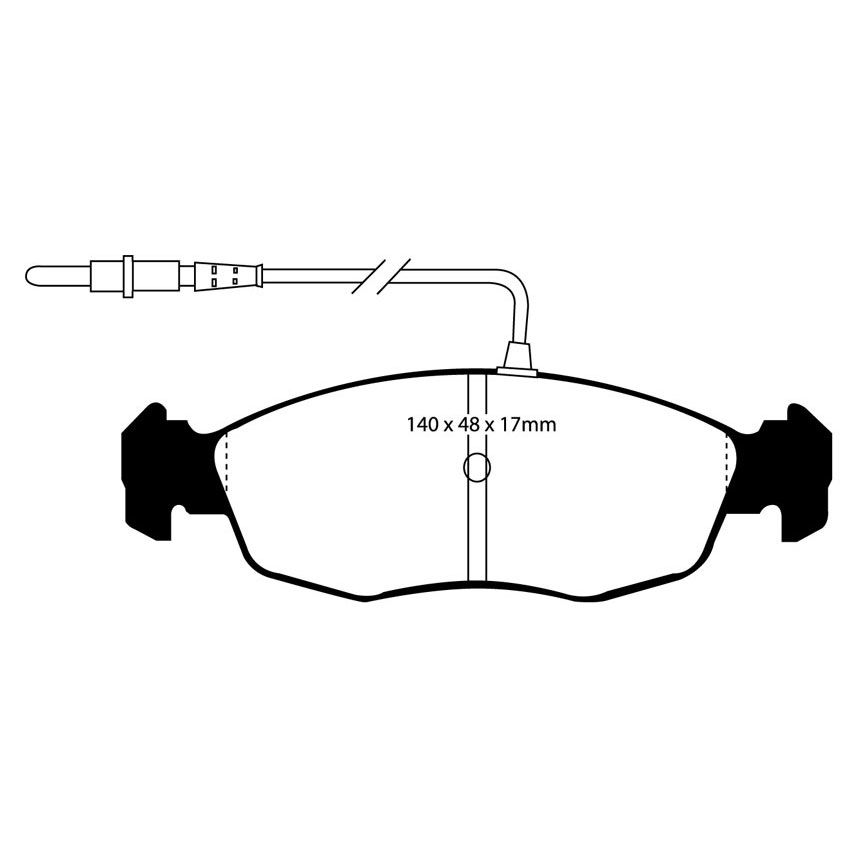 EBC Brakes Bluestuff NDX Brake Pads
