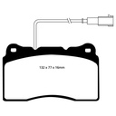 EBC Brakes Redstuff Performance Brake Pads