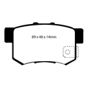 EBC Brakes Yellowstuff Performance Brake Pads