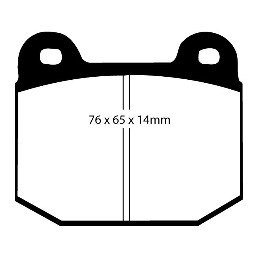 EBC Brakes Redstuff Performance Brake Pads