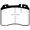 EBC Brakes Yellowstuff Performance Brake Pads