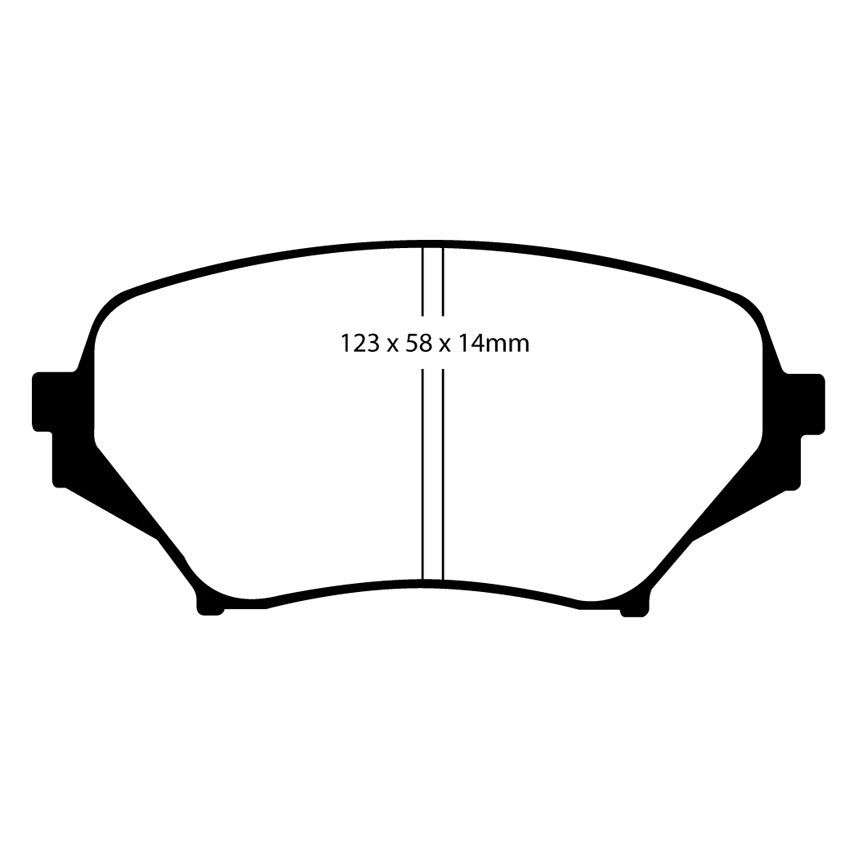 EBC Brakes Redstuff Performance Brake Pads