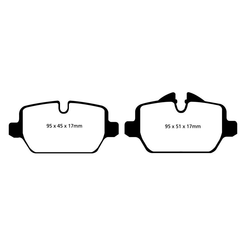 EBC Brakes Yellowstuff Performance Brake Pads