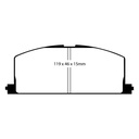 EBC Brakes Yellowstuff Performance Brake Pads