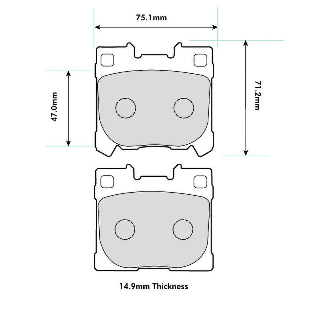 PBS Brakes ProComp S1 Brake Pads