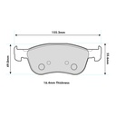 PBS Brakes ProRace Brake Pads