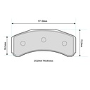 Ferodo DS3.12 Brake Pads