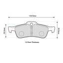 Mintex MRM1802 Brake Pads
