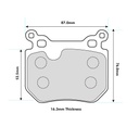PBS Brakes ProRace Brake Pads