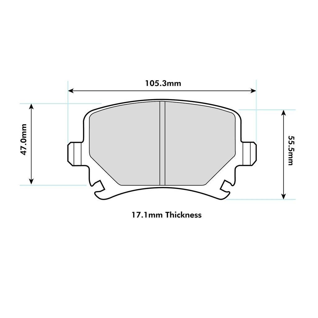PBS Brakes ProComp R Brake Pads
