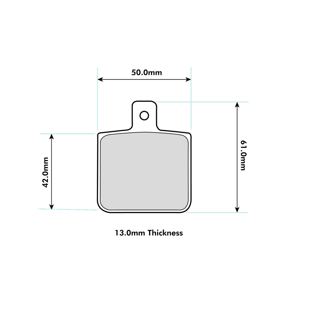 Mintex F2R Brake Pads To Fit Wilwood Dynalite Single Caliper