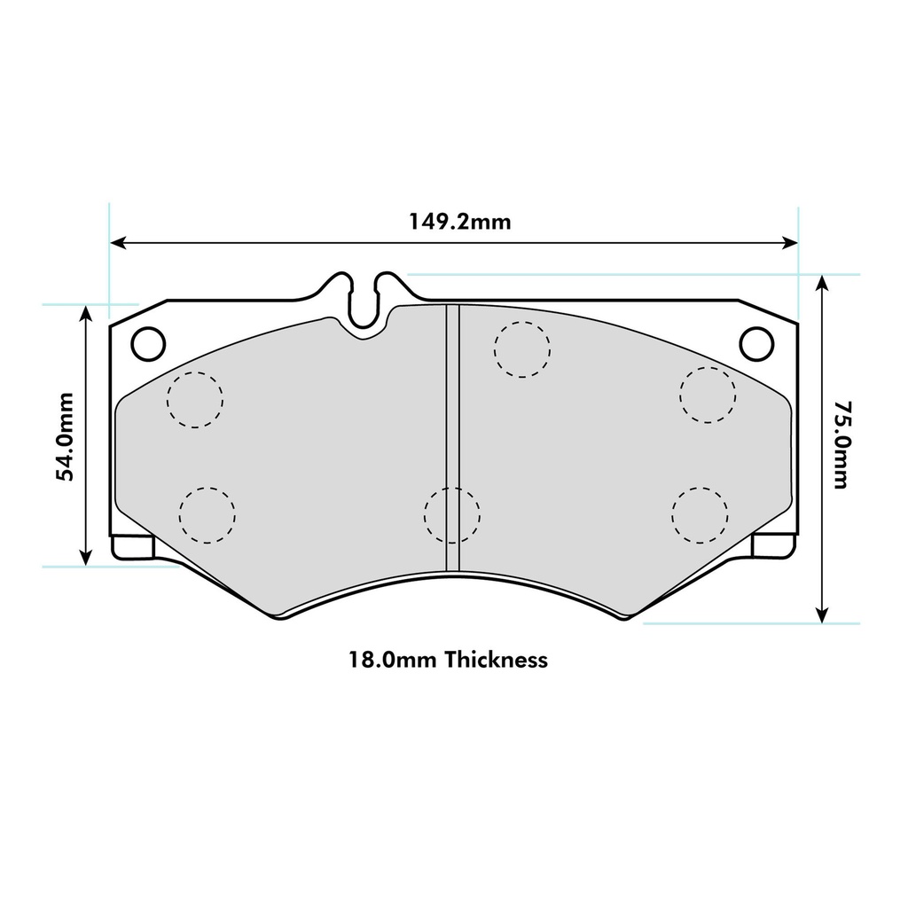 Mintex F4R Brake Pads To Fit Tarox B32-6 Caliper