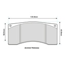 Pagid RSTD1 Brake Pads
