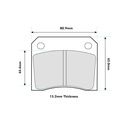 Mintex MX4597 Brake Pads