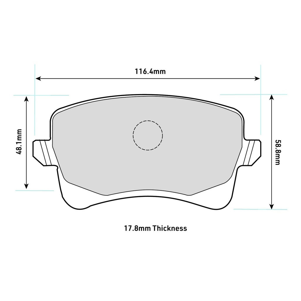 Mintex MRM1801 Brake Pads