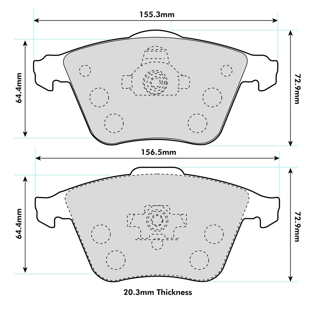 Mintex MRM1801 Brake Pads