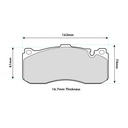 Mintex F2R Brake Pads