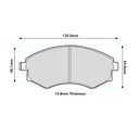 Mintex F6R Brake Pads