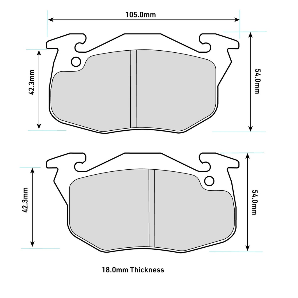 Mintex F4R Brake Pads