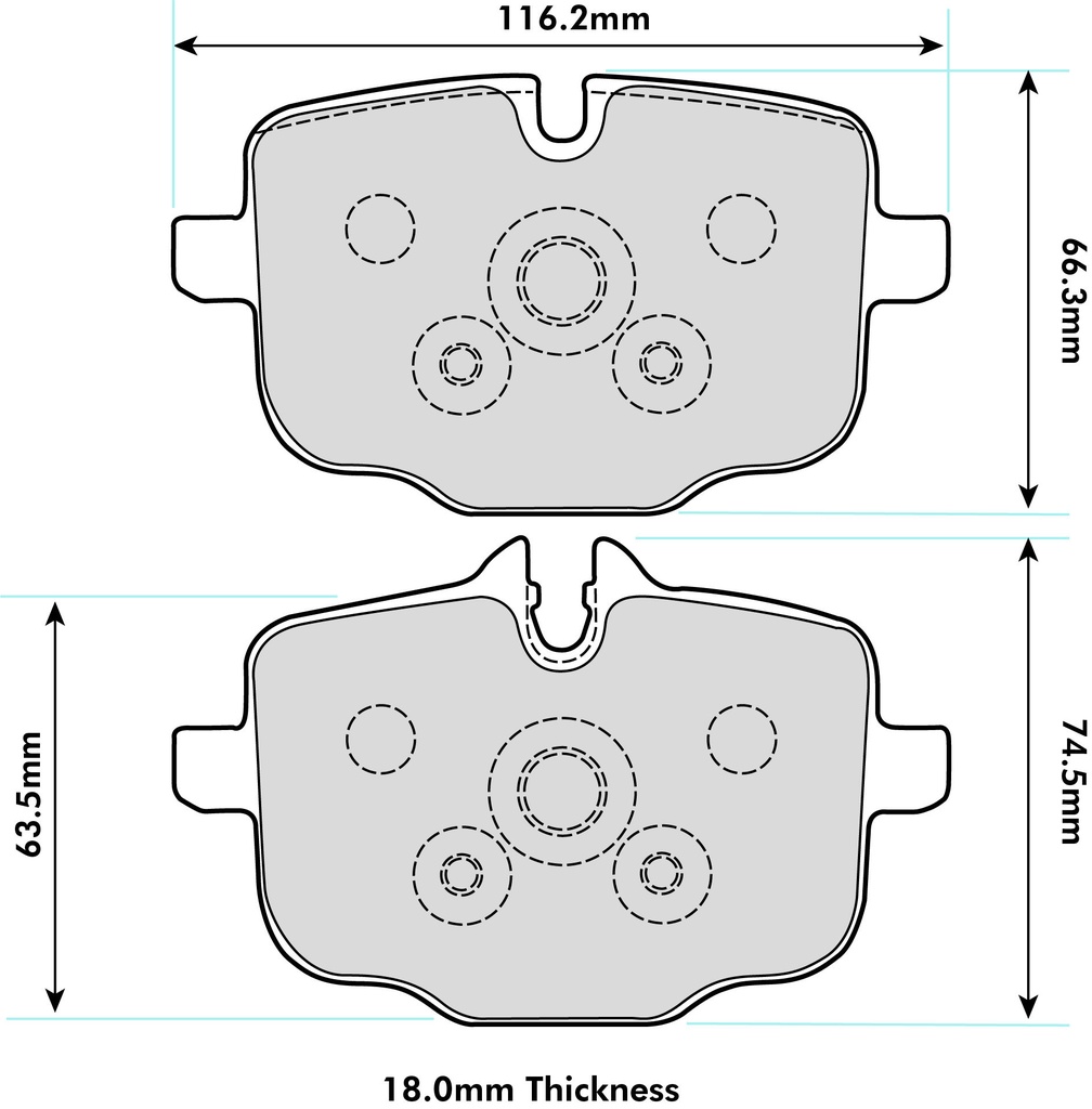 PBS Brakes ProComp S1 Brake Pads