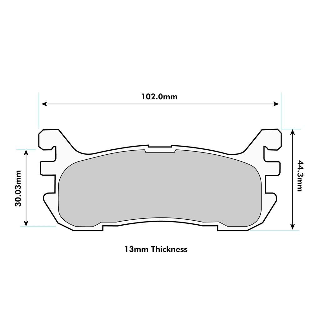 Mintex M1155 Brake Pads