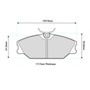 PBS Brakes ProComp S1 Brake Pads