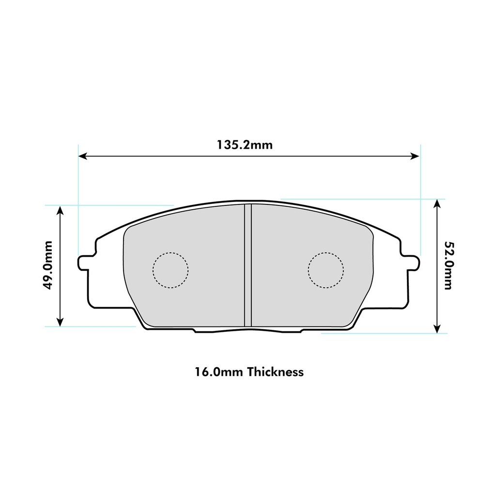 PBS Brakes ProComp E1 Brake Pads