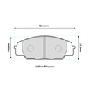 PBS Brakes ProComp E1 Brake Pads