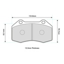 PBS Brakes ProComp Brake Pads