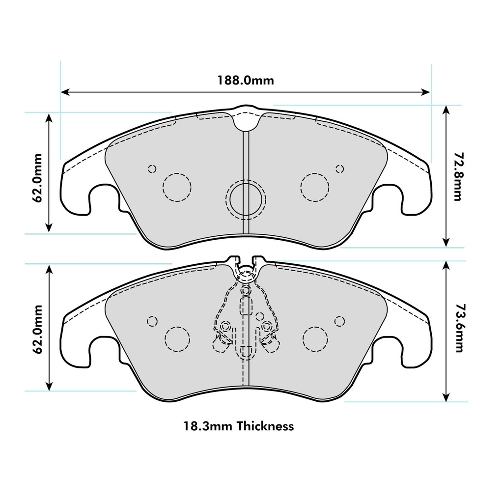 PBS Brakes ProTrack Brake Pads