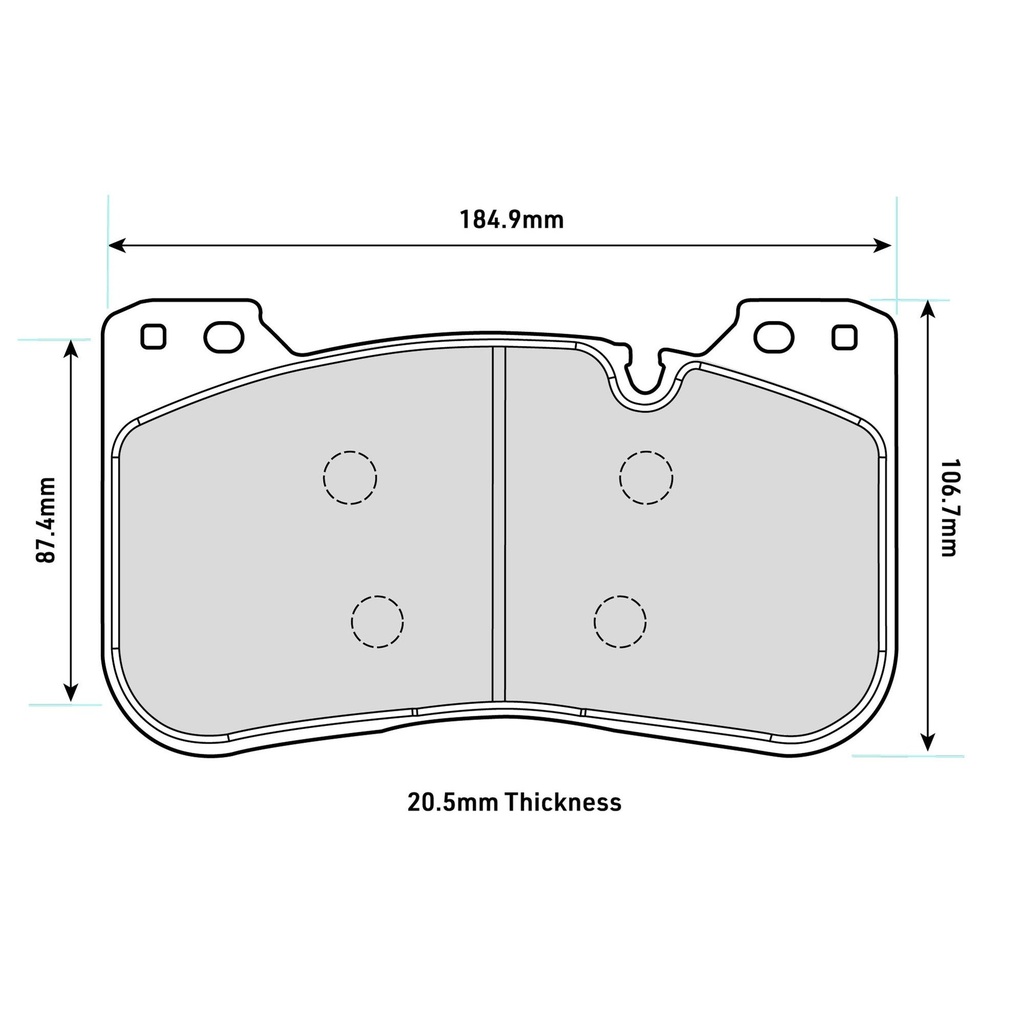 Ferodo DS2500 Brake Pads