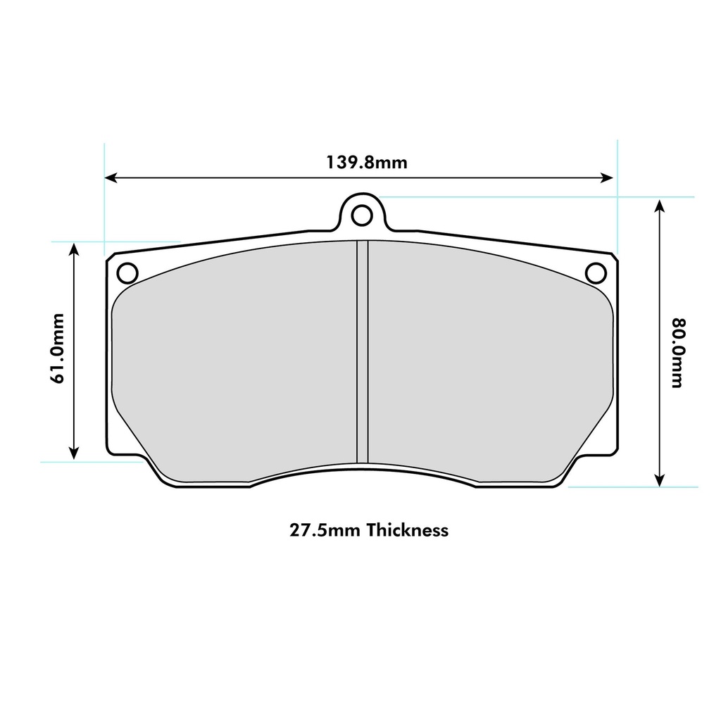 EBC Brakes SR11 Sintered Brake Pads To Fit Brembo 07.6955 Caliper