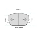 PBS Brakes ProRace Brake Pads
