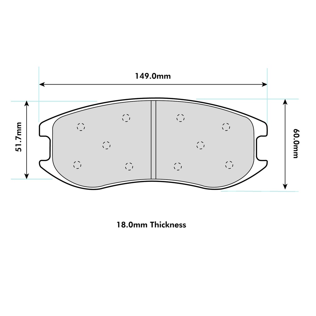 Ferodo DS3.12 (Thermally Treated) Brake Pads to Fit PFC ZR88 Caliper