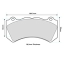 Endless MA45B Brake Pads