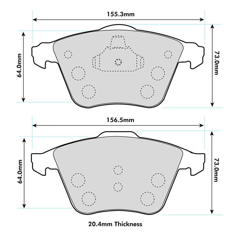 Endless MX72 Brake Pads