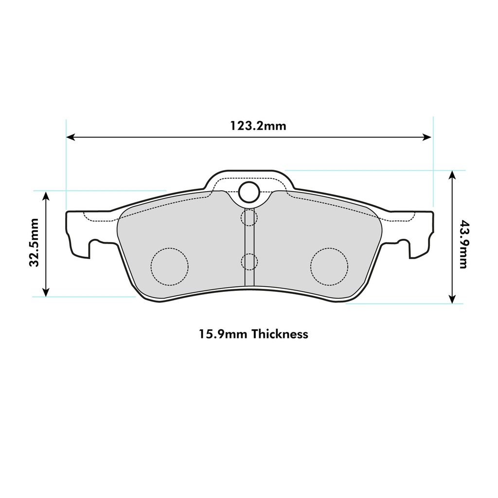 Endless MX72 Brake Pads