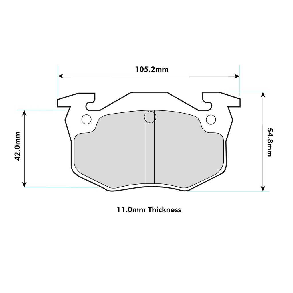 Endless MX72 Brake Pads