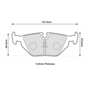 Endless MA45B Brake Pads