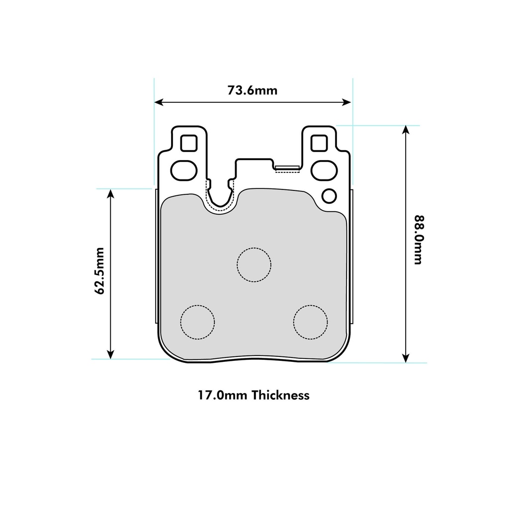 Endless MX72 Brake Pads