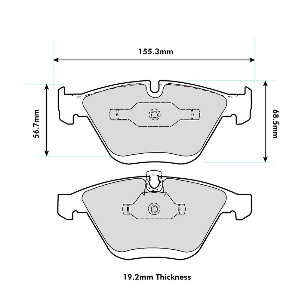 Endless MX72 Brake Pads