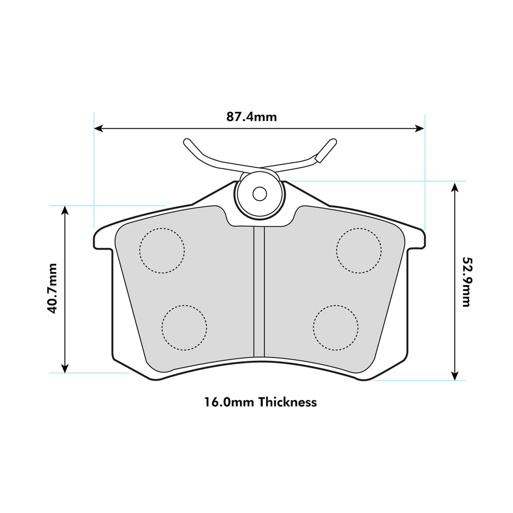 Endless MX72 Brake Pads