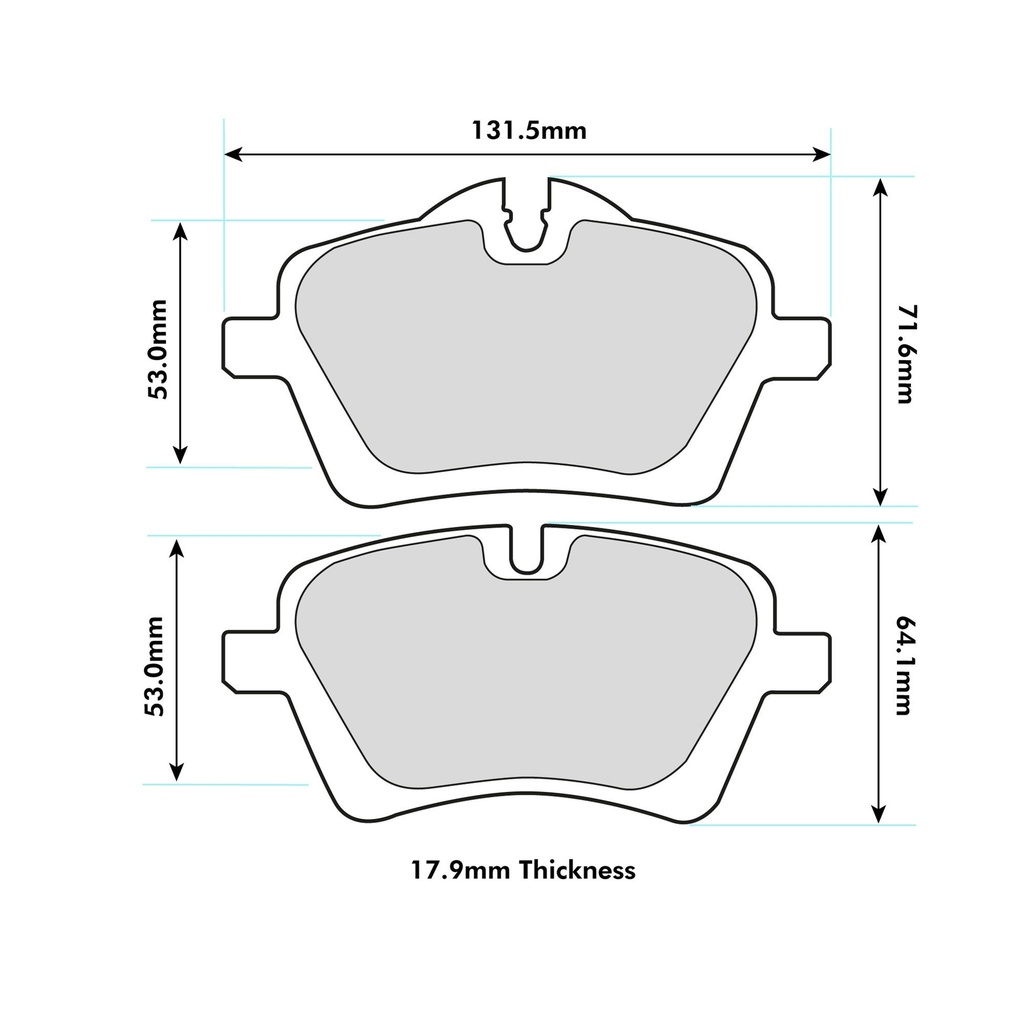 Endless MX72 Brake Pads