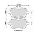 Endless MX72 Brake Pads