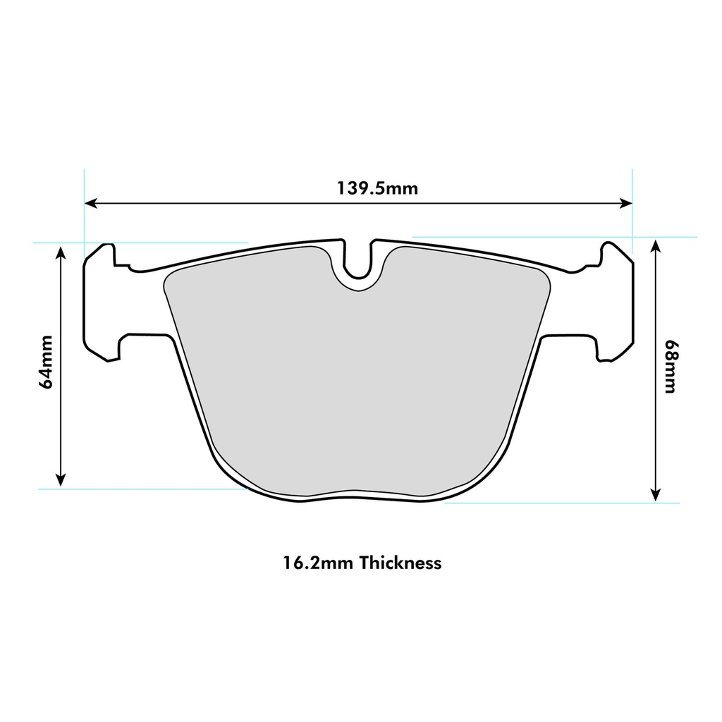 Endless MX72 Brake Pads