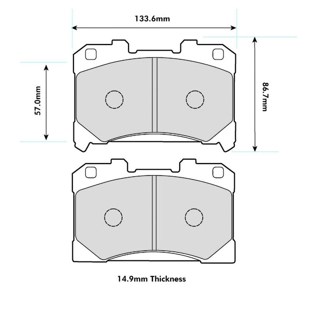Ferodo DS2500 Brake Pads