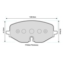 Ferodo DS2500 Brake Pads