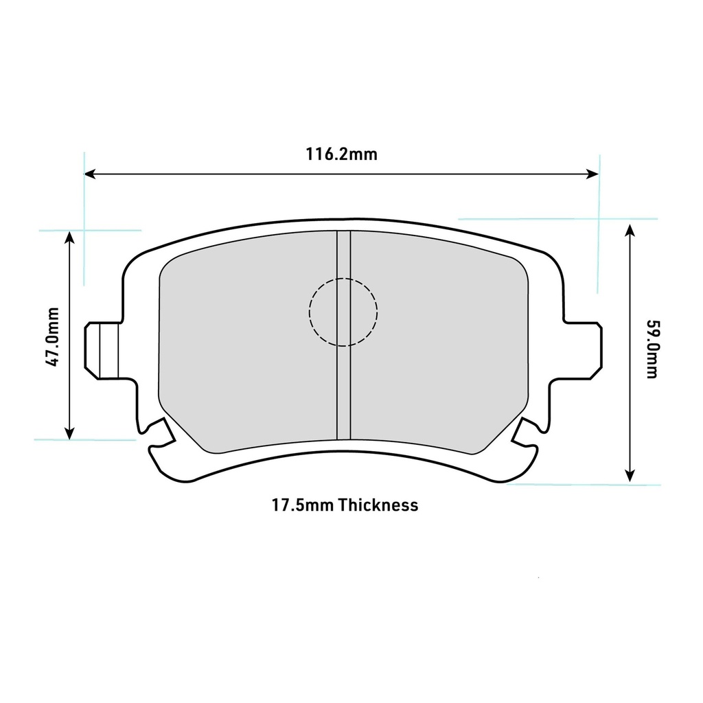 Pagid RSL19 Brake Pads