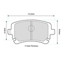 Pagid RSL19 Brake Pads