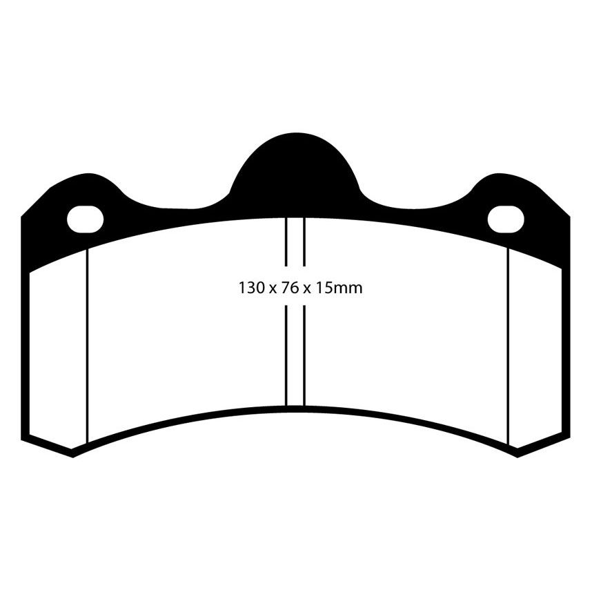 EBC Brakes Redstuff Performance Brake Pads
